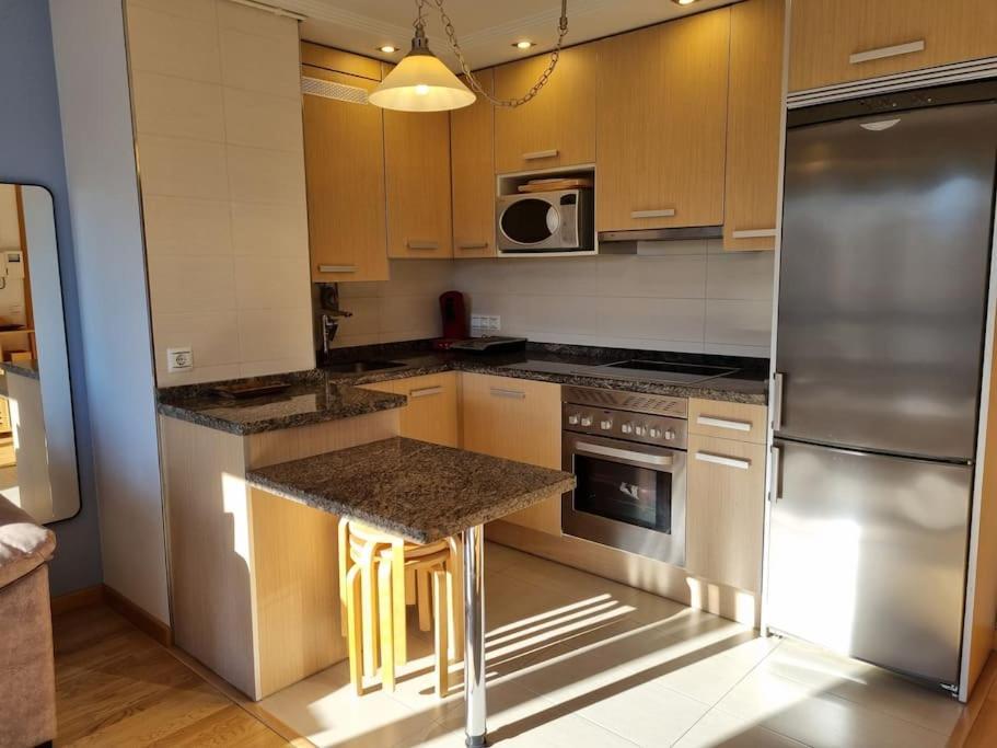 20A01 - Precioso Apartamento Con Piscina Y Garaje La Arena Dış mekan fotoğraf
